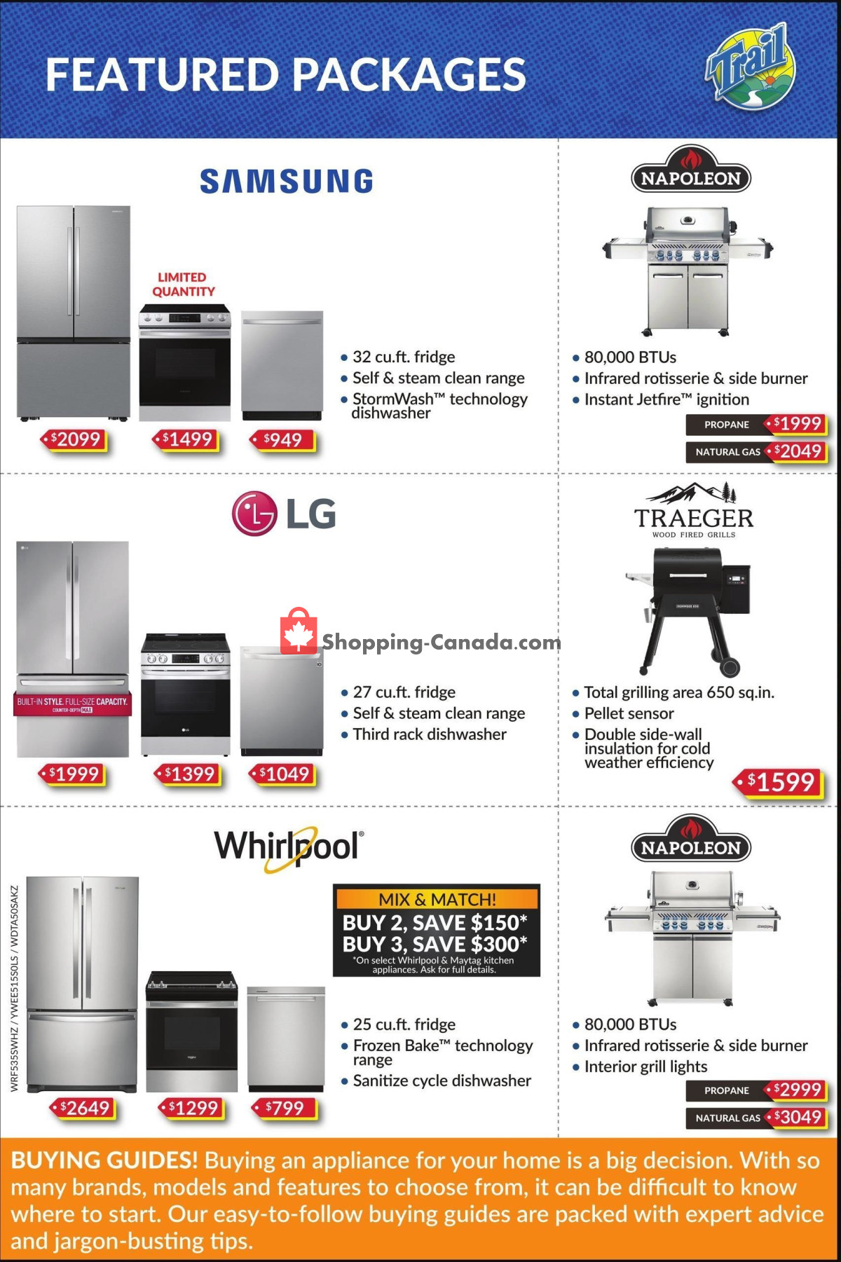 Trail Appliances flyer from Thursday January 25, 2024 to Wednesday January 31, 2024 - page 7