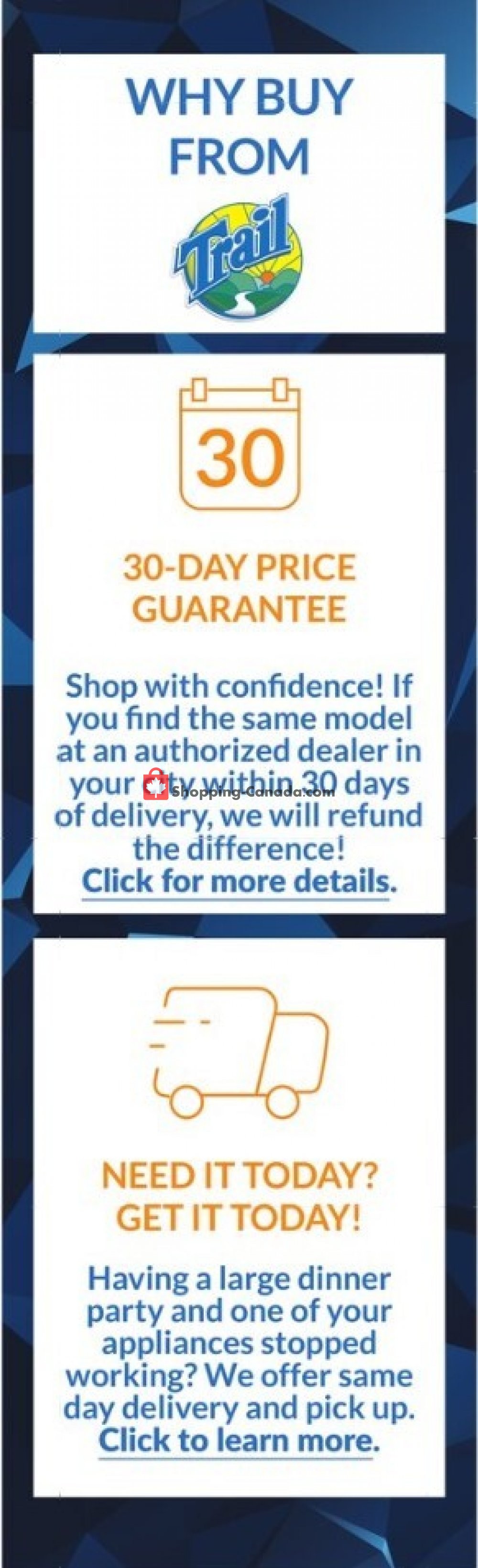 Trail Appliances flyer from Thursday July 23, 2020 to Wednesday July 29, 2020 - page 3