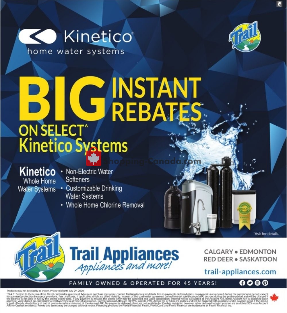 Trail Appliances flyer from Thursday July 23, 2020 to Wednesday July 29, 2020 - page 9