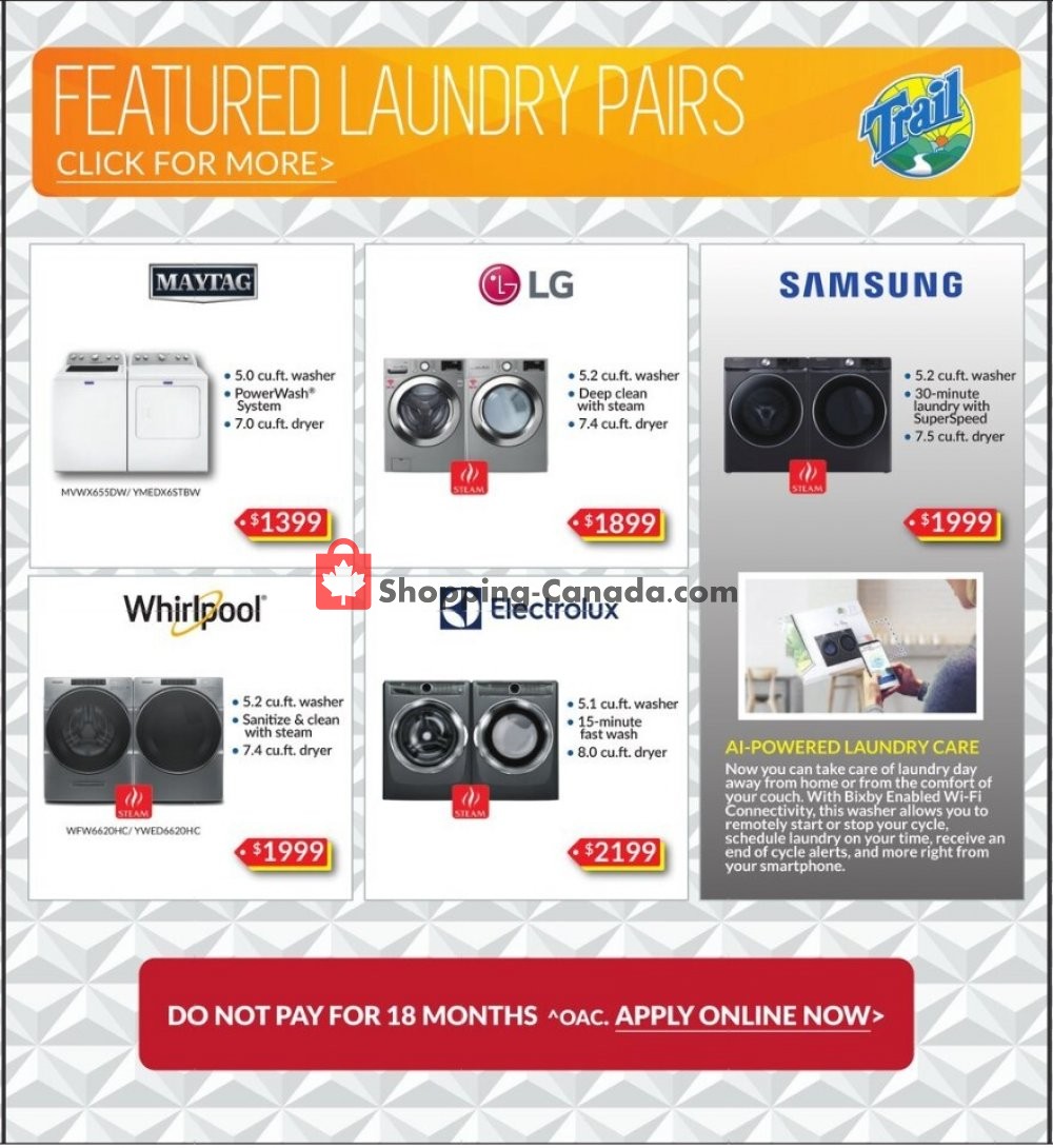 Trail Appliances flyer from Thursday July 30, 2020 to Wednesday August 5, 2020 - page 7