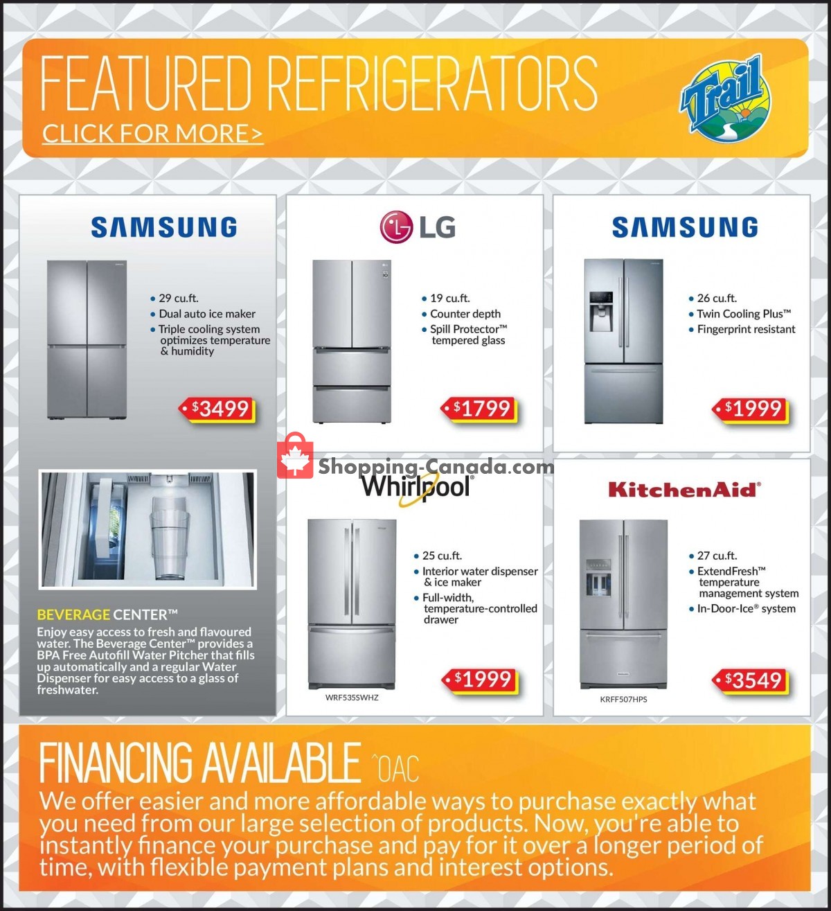 Trail Appliances flyer from Thursday September 30, 2021 to Wednesday October 13, 2021 - page 2