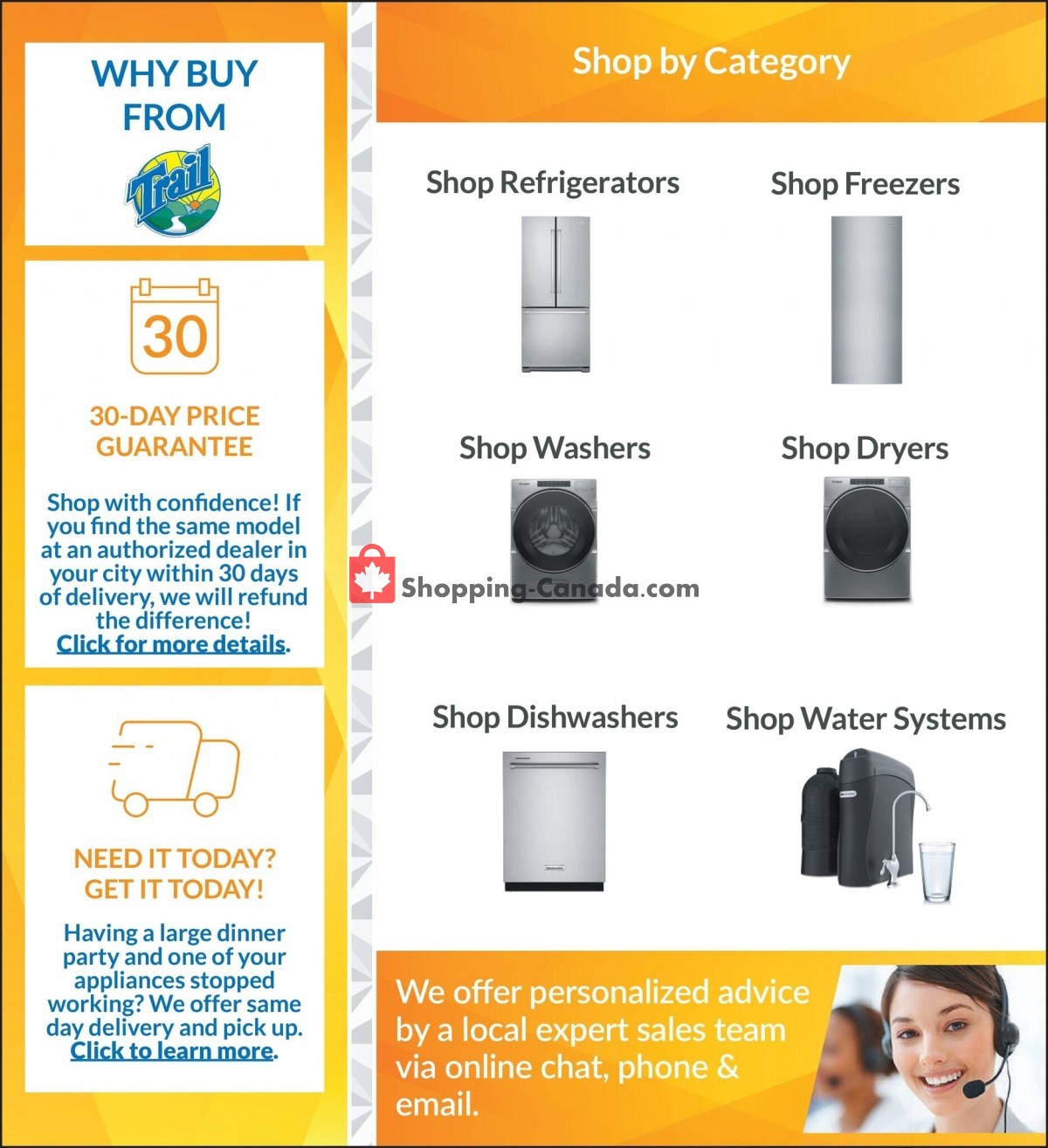 Trail Appliances flyer from Thursday September 30, 2021 to Wednesday October 13, 2021 - page 3