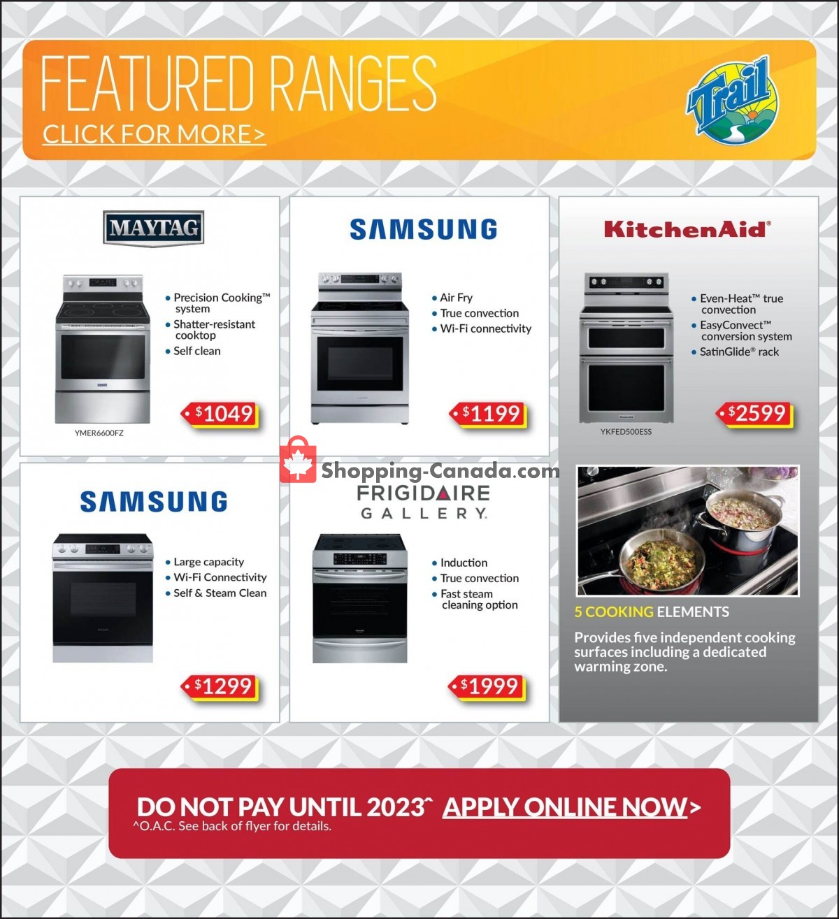 Trail Appliances flyer from Thursday September 30, 2021 to Wednesday October 13, 2021 - page 4