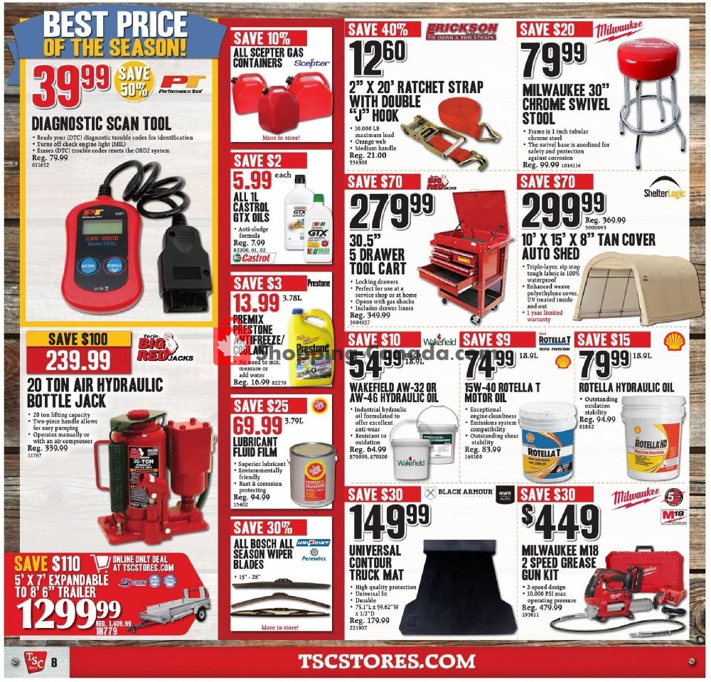 TSC Stores flyer from Friday July 12, 2019 to Thursday July 18, 2019 - page 8