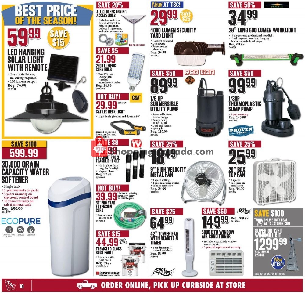 TSC Stores flyer from Friday July 10, 2020 to Thursday July 16, 2020 - page 10