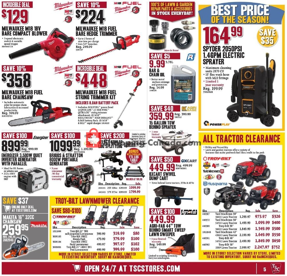 TSC Stores flyer from Friday July 10, 2020 to Thursday July 16, 2020 - page 5