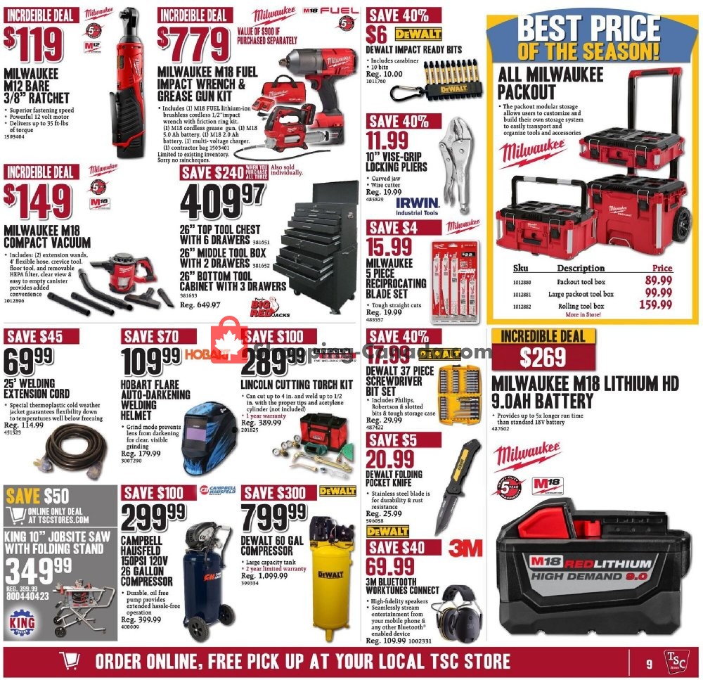 TSC Stores flyer from Friday July 10, 2020 to Thursday July 16, 2020 - page 9