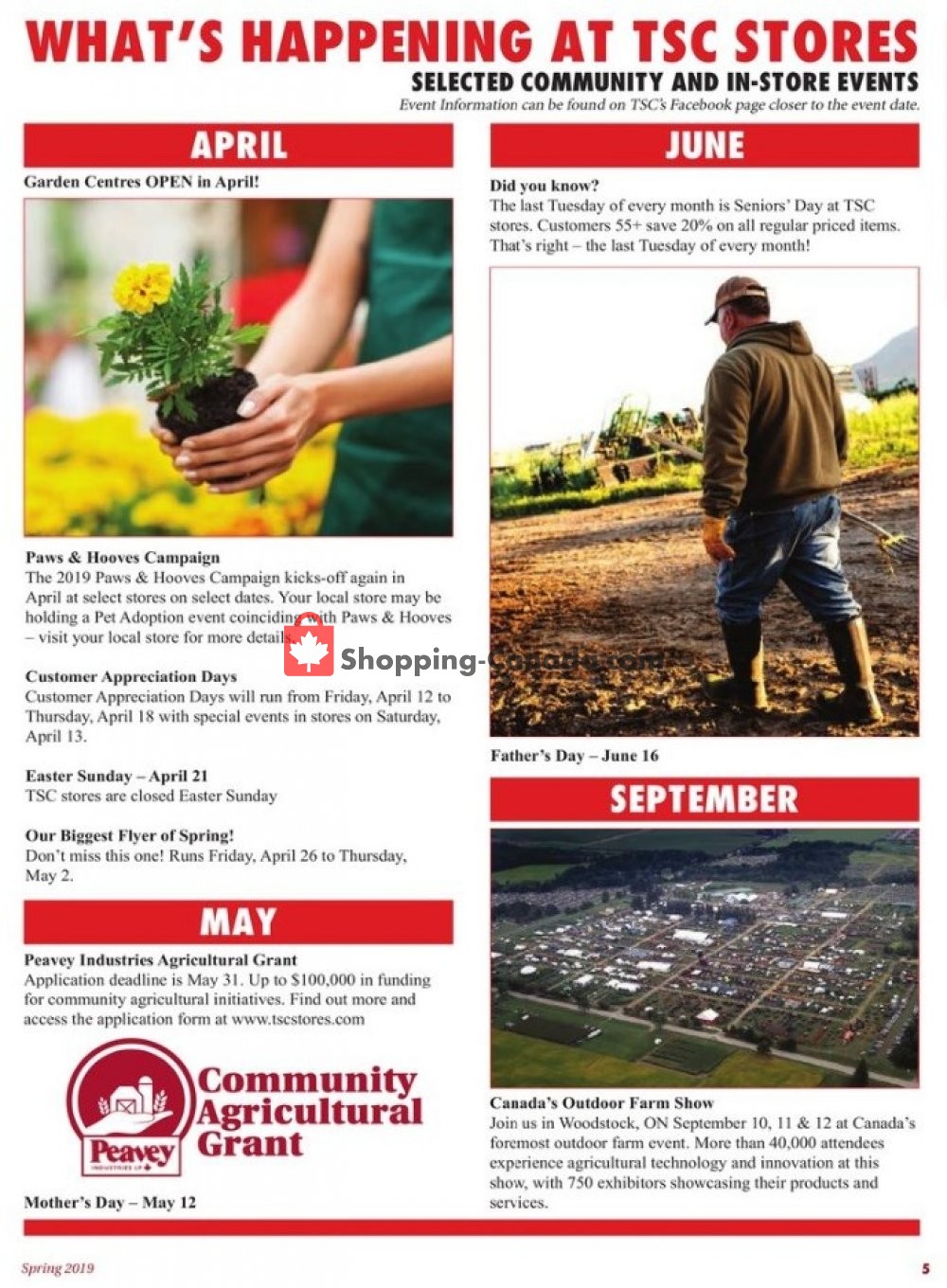 TSC Stores flyer from Friday April 12, 2019 to Saturday August 31, 2019 - page 5