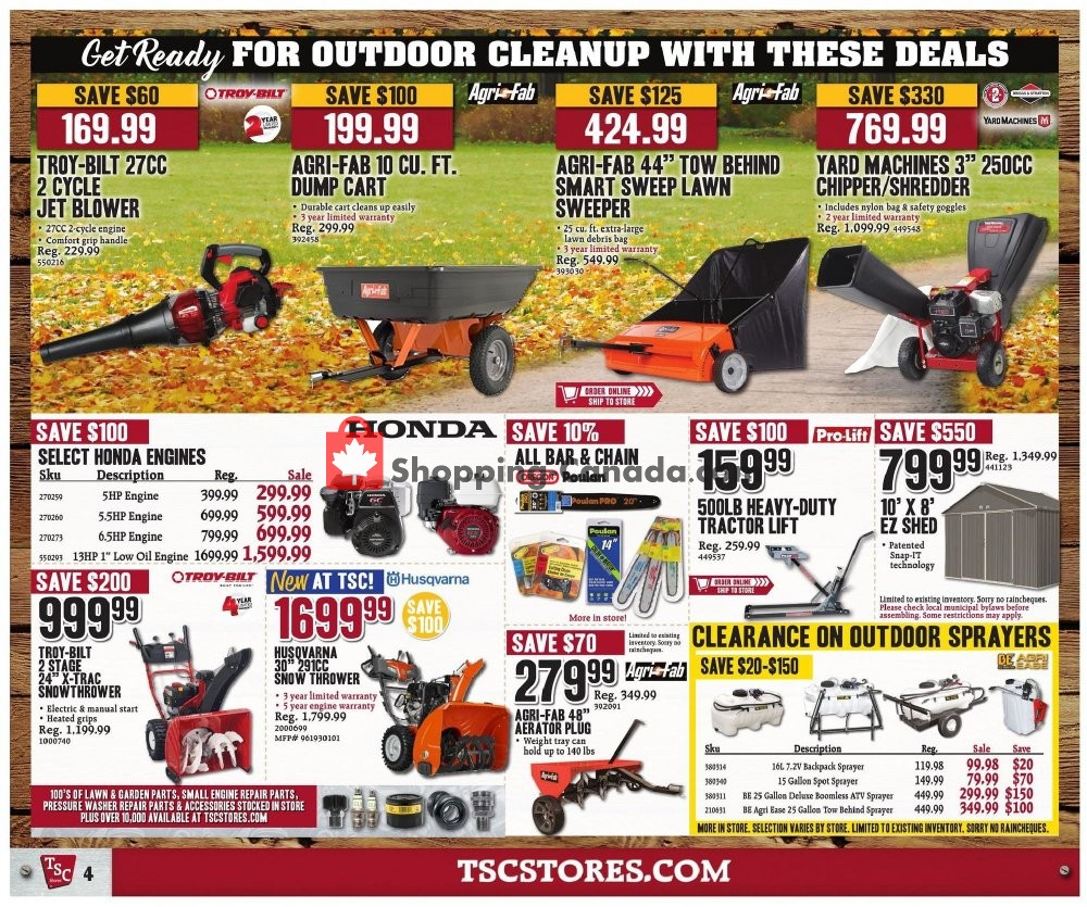 TSC Stores flyer from Thursday October 3, 2019 to Thursday October 10, 2019 - page 16