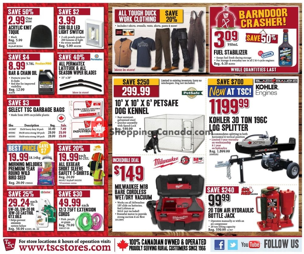 TSC Stores flyer from Thursday October 3, 2019 to Thursday October 10, 2019 - page 24