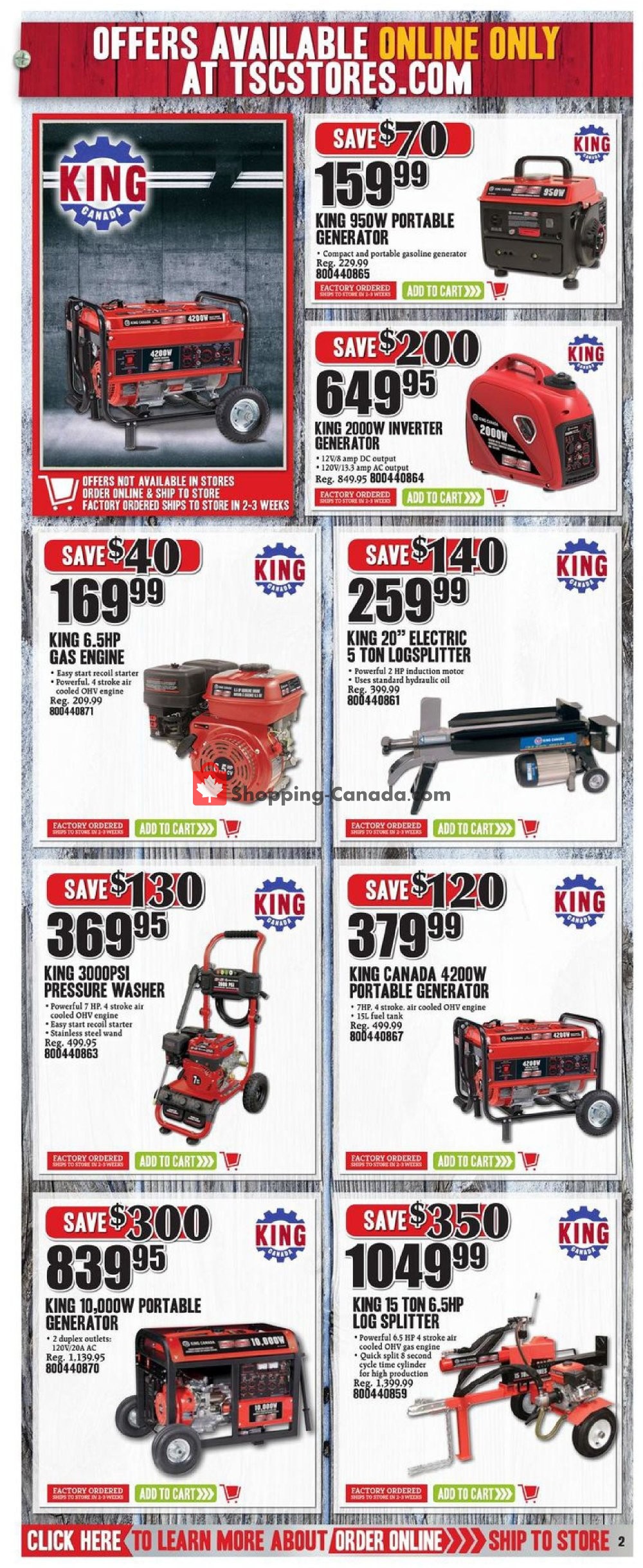 TSC Stores flyer from Thursday October 3, 2019 to Thursday October 10, 2019 - page 26
