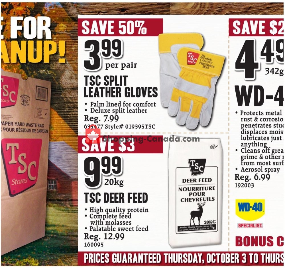 TSC Stores flyer from Thursday October 3, 2019 to Thursday October 10, 2019 - page 4
