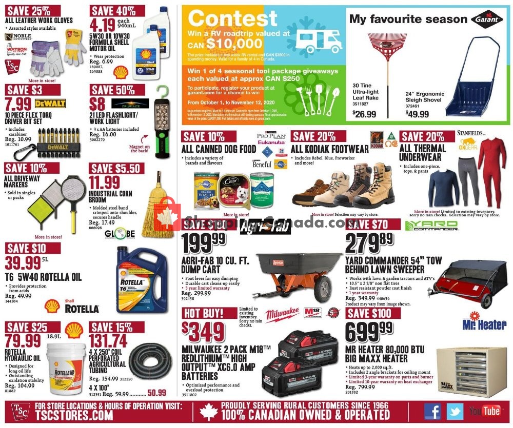 TSC Stores flyer from Friday October 16, 2020 to Thursday October 22, 2020 - page 18