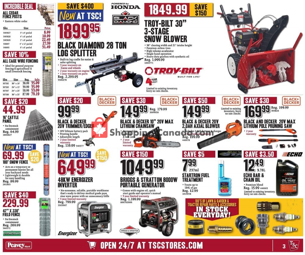 TSC Stores flyer from Friday October 16, 2020 to Thursday October 22, 2020 - page 9