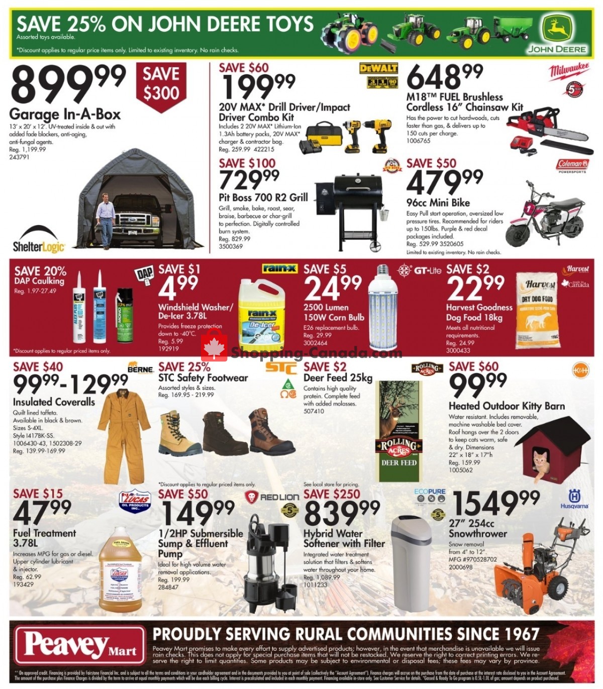 TSC Stores flyer from Friday October 21, 2022 to Thursday October 27, 2022 - page 13