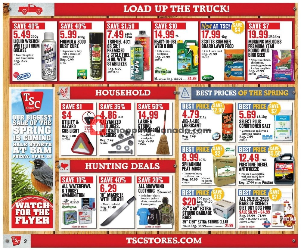 TSC Stores flyer from Thursday April 18, 2019 to Thursday April 25, 2019 - page 12