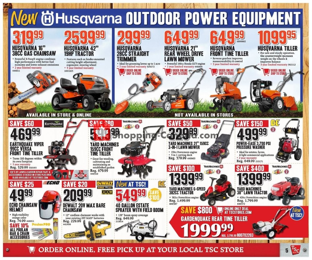 TSC Stores flyer from Thursday April 18, 2019 to Thursday April 25, 2019 - page 15
