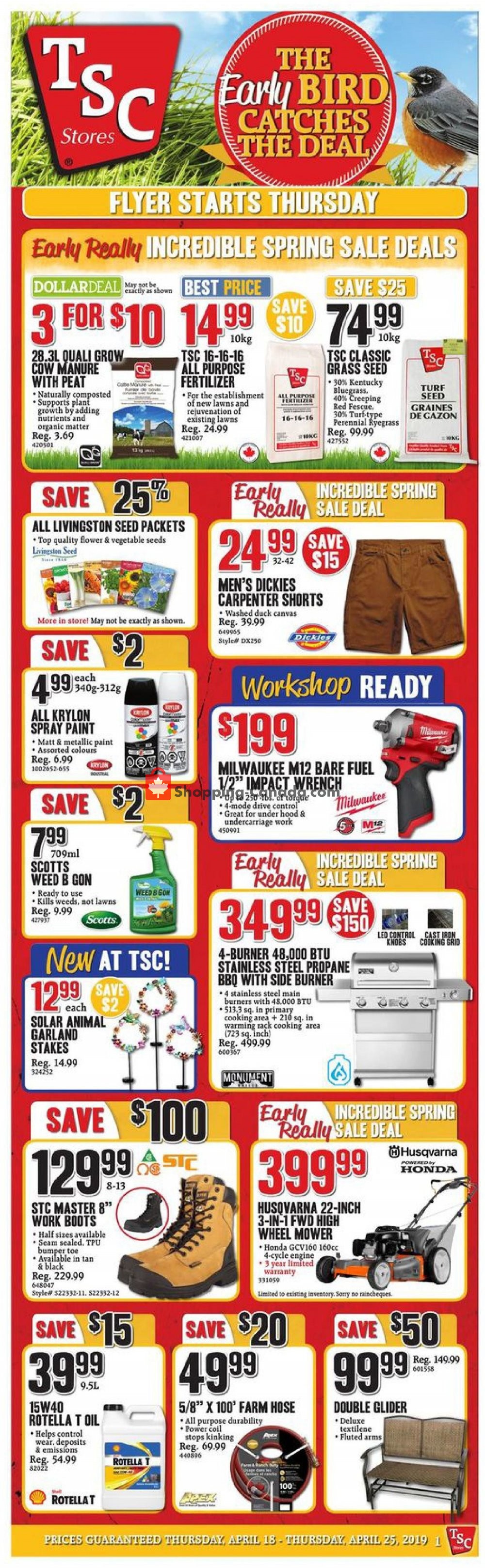 TSC Stores flyer from Thursday April 18, 2019 to Thursday April 25, 2019 - page 2