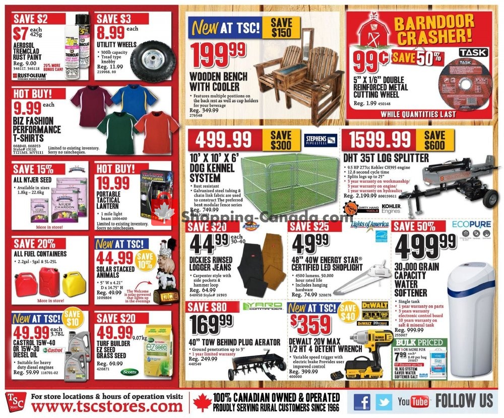 TSC Stores flyer from Thursday April 18, 2019 to Thursday April 25, 2019 - page 22