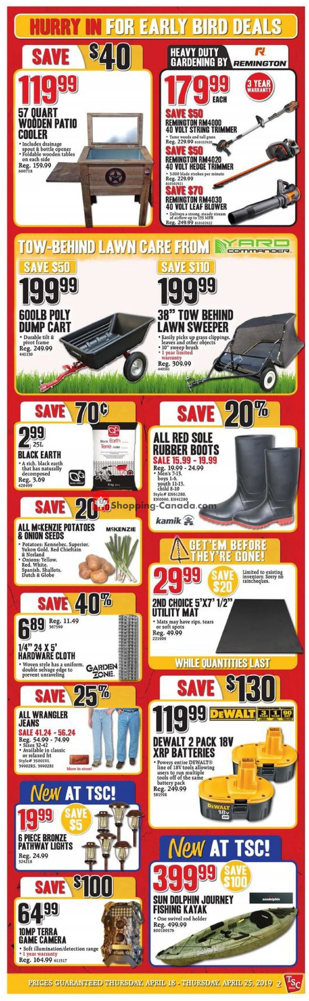 TSC Stores flyer from Thursday April 18, 2019 to Thursday April 25, 2019 - page 3