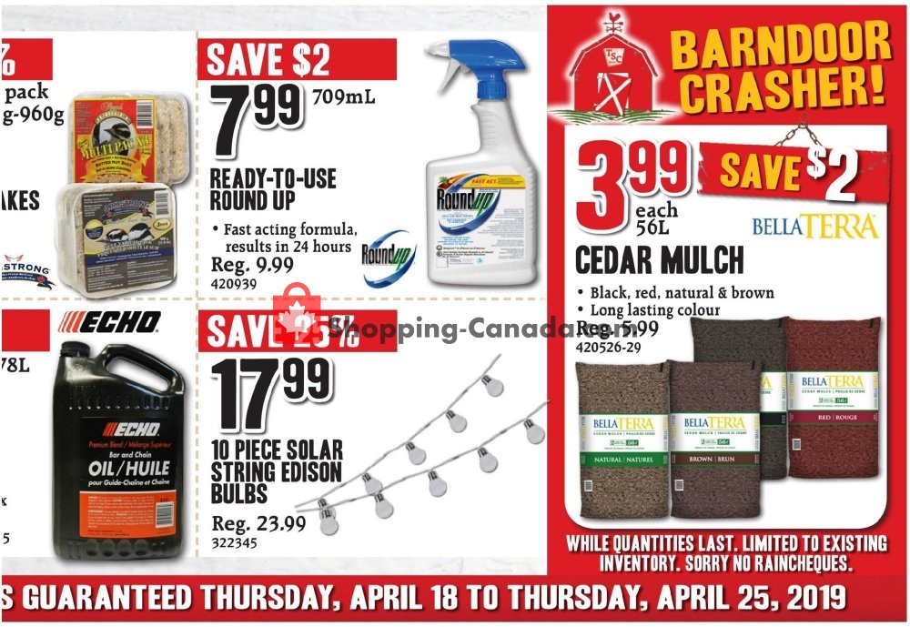 TSC Stores flyer from Thursday April 18, 2019 to Thursday April 25, 2019 - page 5