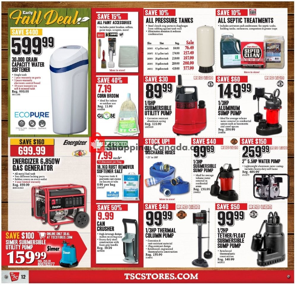 TSC Stores flyer from Friday September 13, 2019 to Thursday September 19, 2019 - page 12