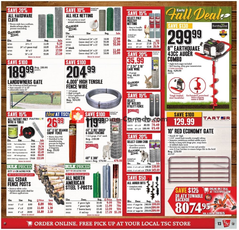 TSC Stores flyer from Friday September 13, 2019 to Thursday September 19, 2019 - page 13