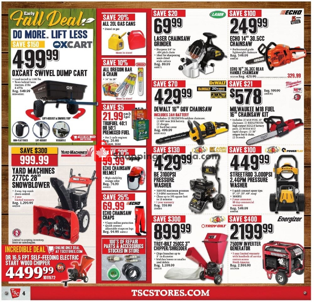 TSC Stores flyer from Friday September 13, 2019 to Thursday September 19, 2019 - page 4