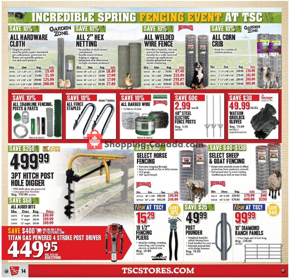 TSC Stores flyer from Friday May 3, 2019 to Wednesday May 8, 2019 - page 14