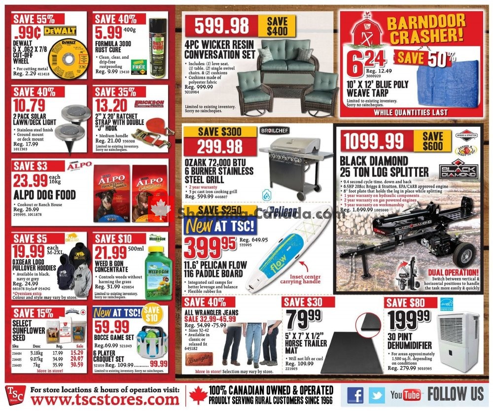 TSC Stores flyer from Thursday August 1, 2019 to Thursday August 8, 2019 - page 22