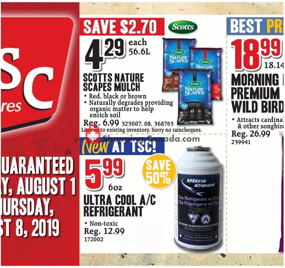TSC Stores flyer from Thursday August 1, 2019 to Thursday August 8, 2019 - page 5