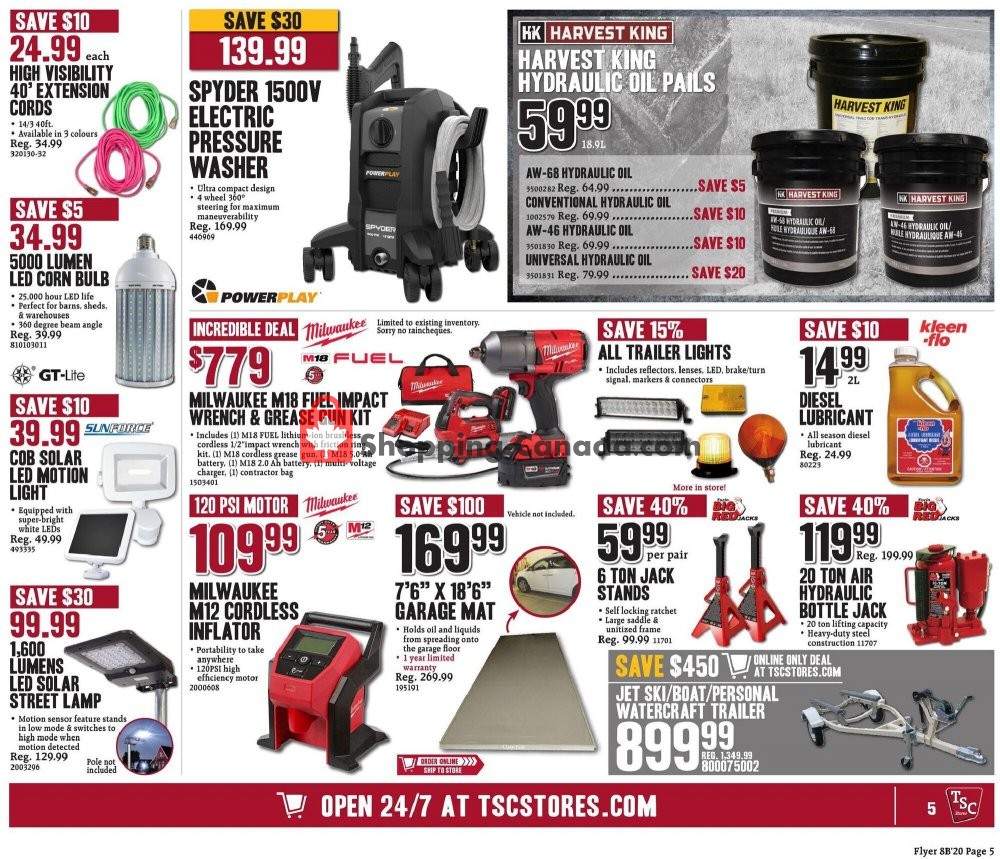 TSC Stores flyer from Friday August 7, 2020 to Thursday August 13, 2020 - page 8
