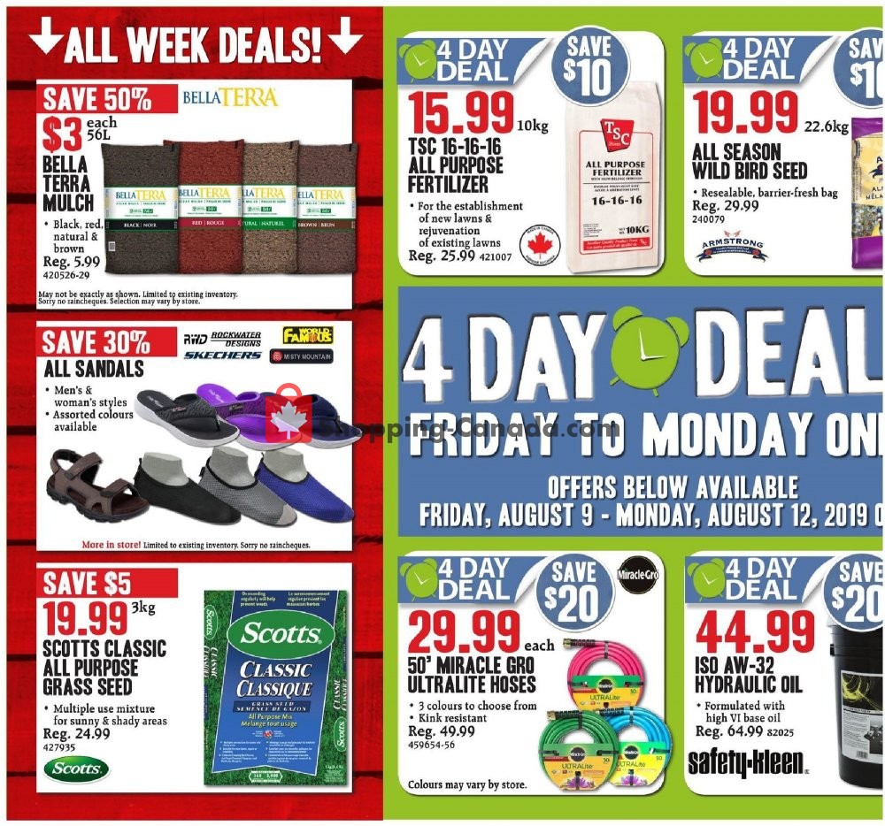 TSC Stores flyer from Friday August 9, 2019 to Thursday August 15, 2019 - page 2