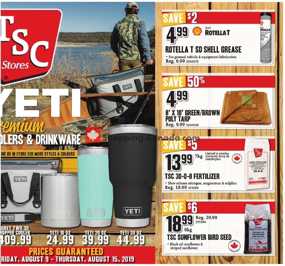 TSC Stores flyer from Friday August 9, 2019 to Thursday August 15, 2019 - page 4
