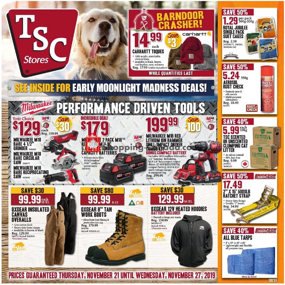 TSC Stores Canada, flyer (Special Offer) November 21 November 27