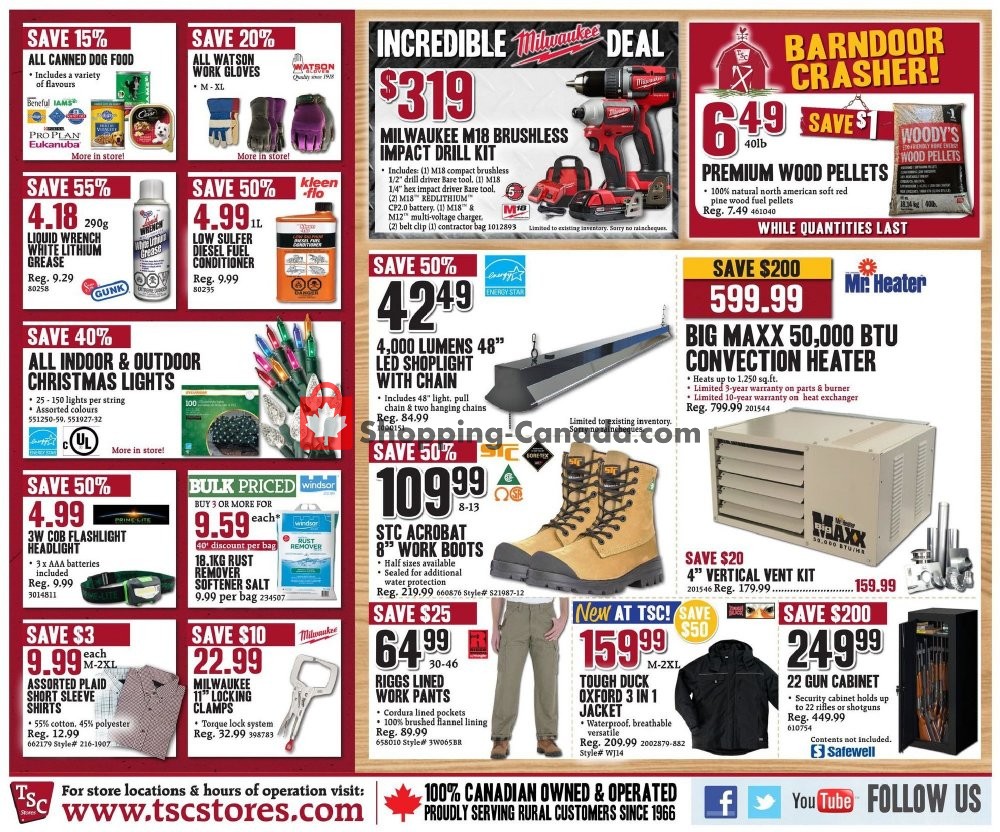 TSC Stores flyer from Friday November 8, 2019 to Thursday November 14, 2019 - page 12