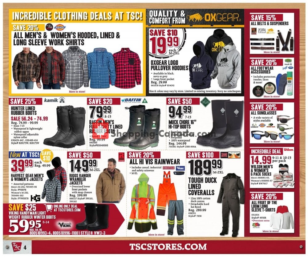 TSC Stores flyer from Friday November 8, 2019 to Thursday November 14, 2019 - page 4