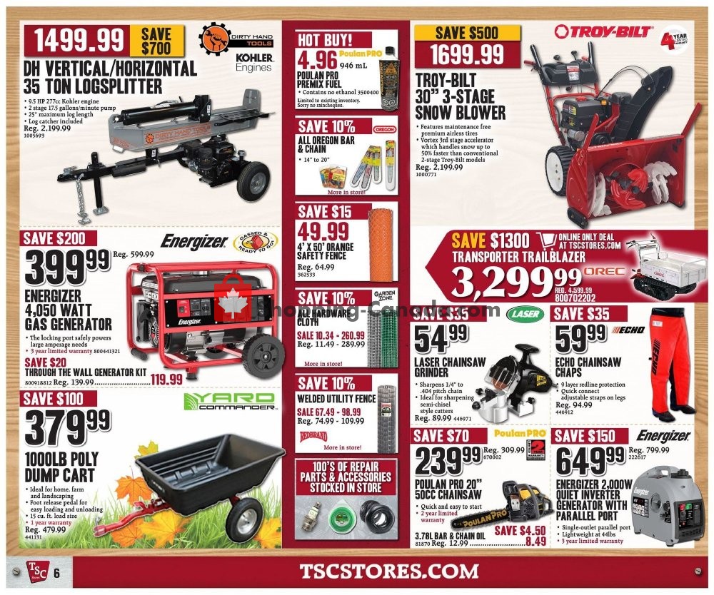 TSC Stores flyer from Friday November 8, 2019 to Thursday November 14, 2019 - page 6