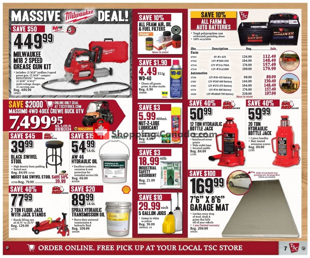 TSC Stores flyer from Friday November 8, 2019 to Thursday November 14, 2019 - page 7