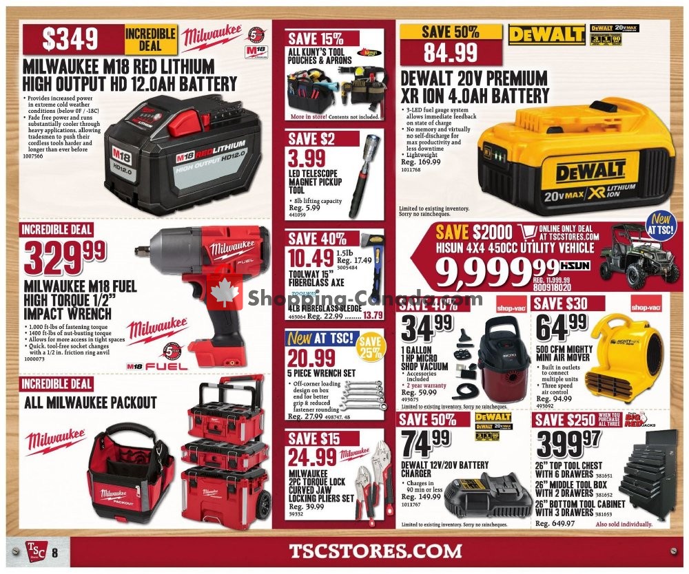 TSC Stores flyer from Friday November 8, 2019 to Thursday November 14, 2019 - page 8