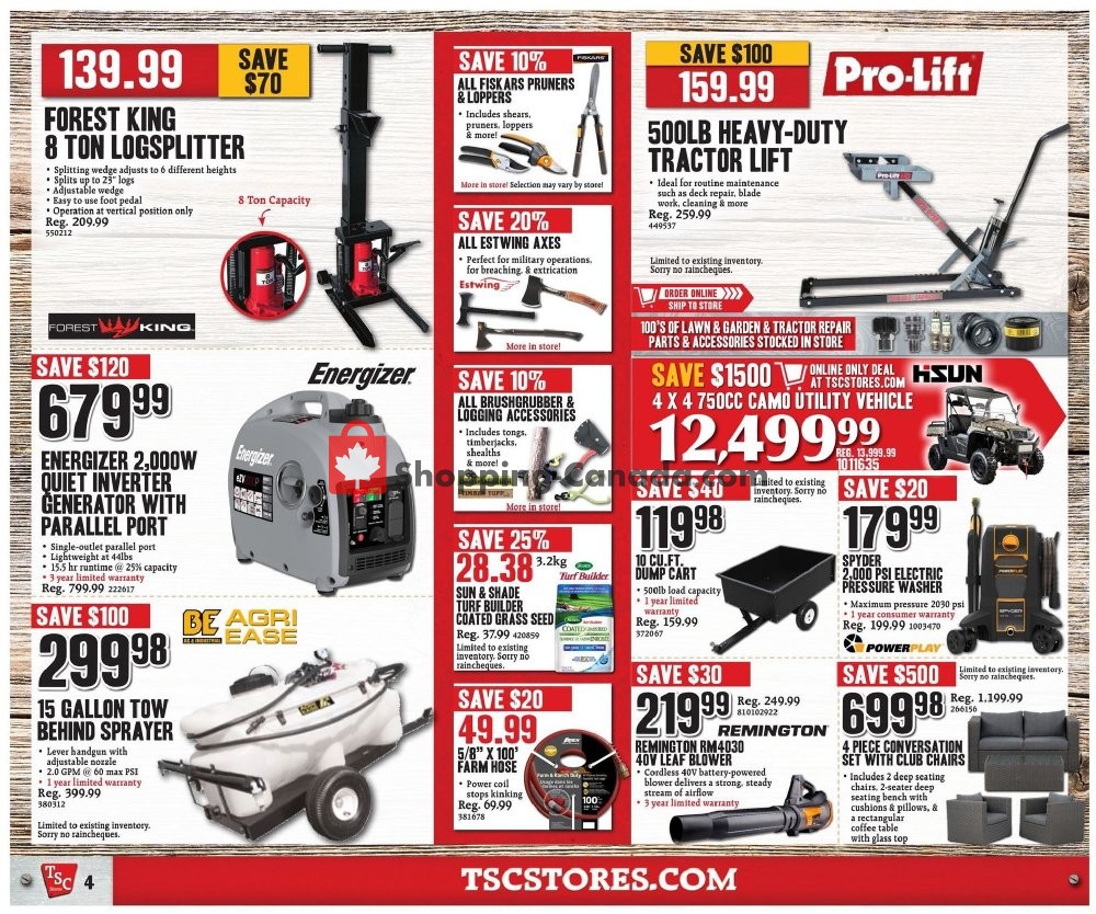 TSC Stores flyer from Friday September 6, 2019 to Thursday September 12, 2019 - page 4
