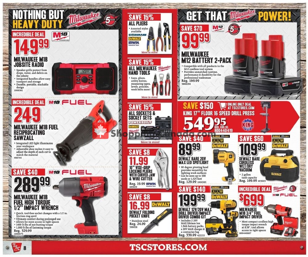 TSC Stores flyer from Friday September 6, 2019 to Thursday September 12, 2019 - page 8