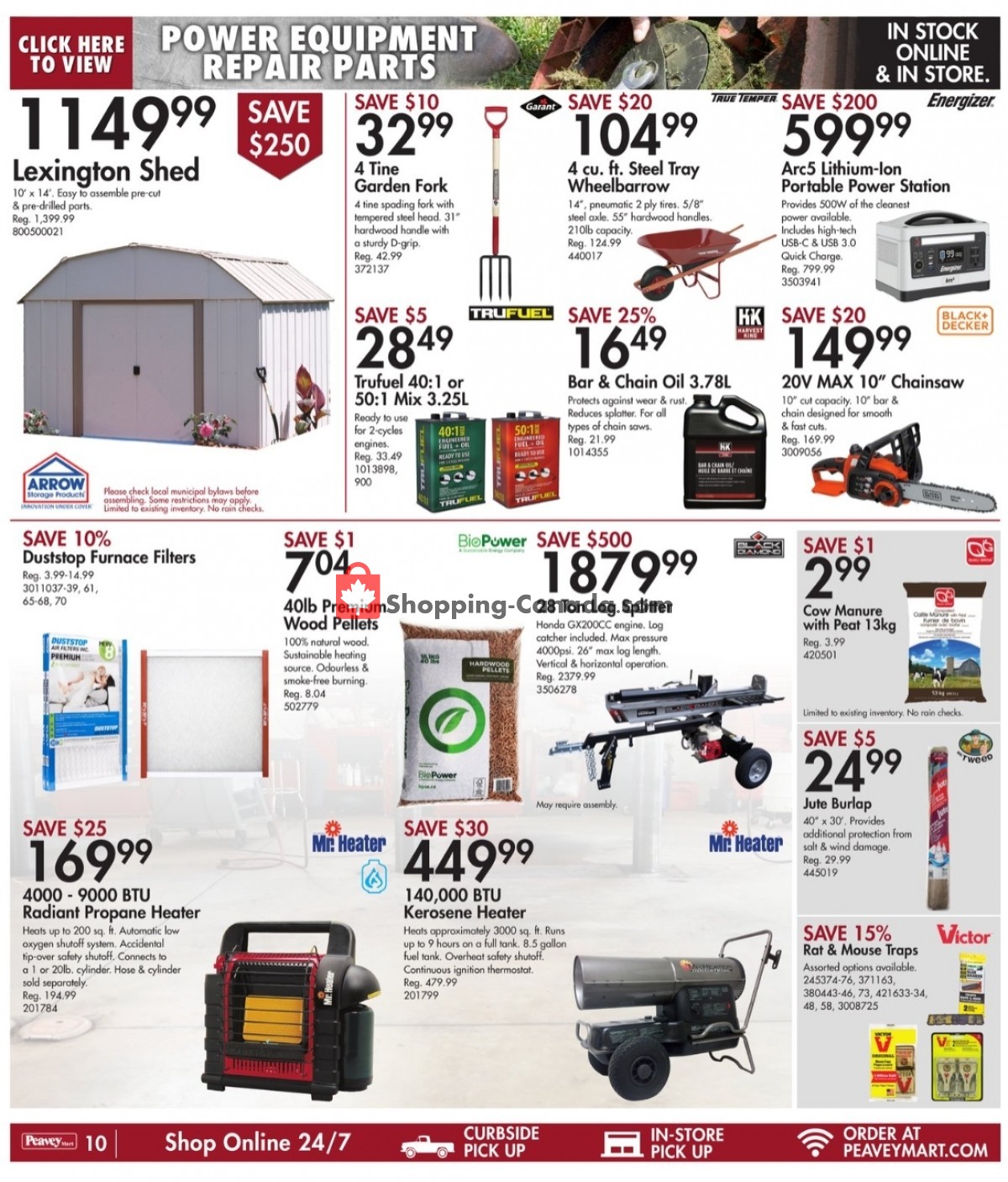 TSC Stores Canada, flyer (Stock Up On Fall Essentials) September 23