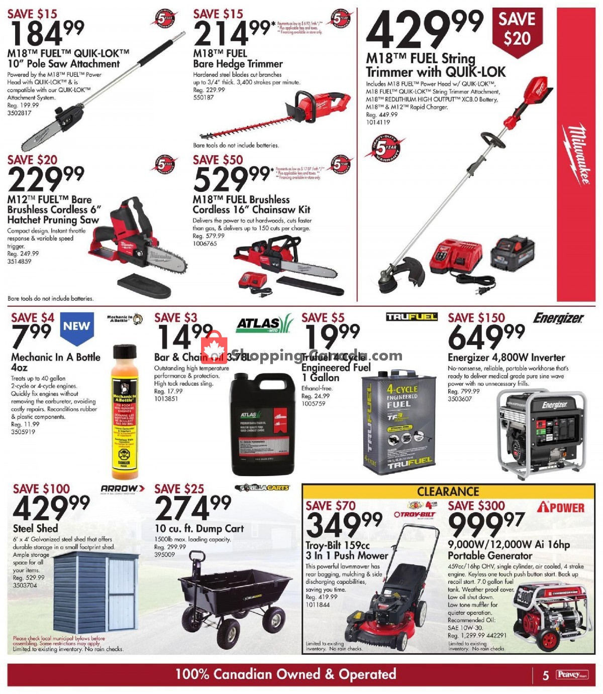 TSC Stores flyer from Friday July 9, 2021 to Thursday July 15, 2021 - page 7