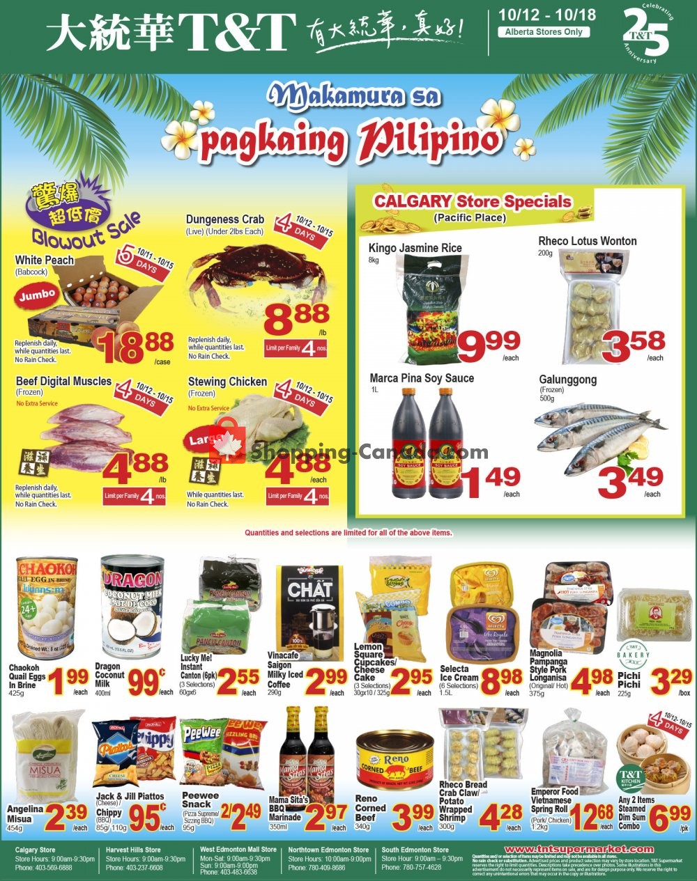 T&T Supermarket flyer from Friday October 12, 2018 to Thursday October 18, 2018 - page 3