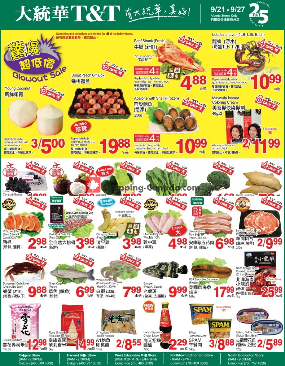 T&T Supermarket flyer from Friday September 21, 2018 to Thursday September 27, 2018 - page 2