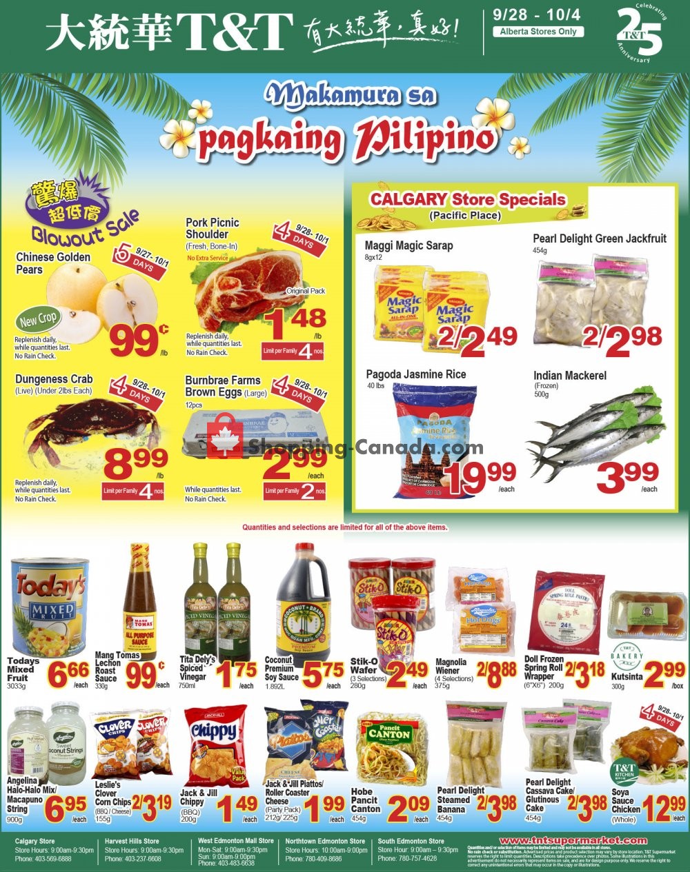 T&T Supermarket flyer from Friday September 28, 2018 to Thursday October 4, 2018 - page 2