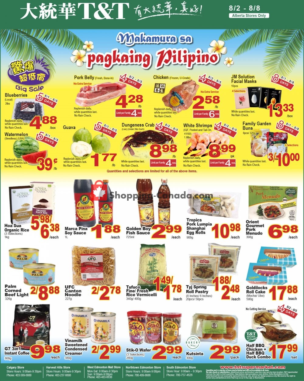 T&T Supermarket flyer from Friday August 2, 2019 to Thursday August 8, 2019 - page 3