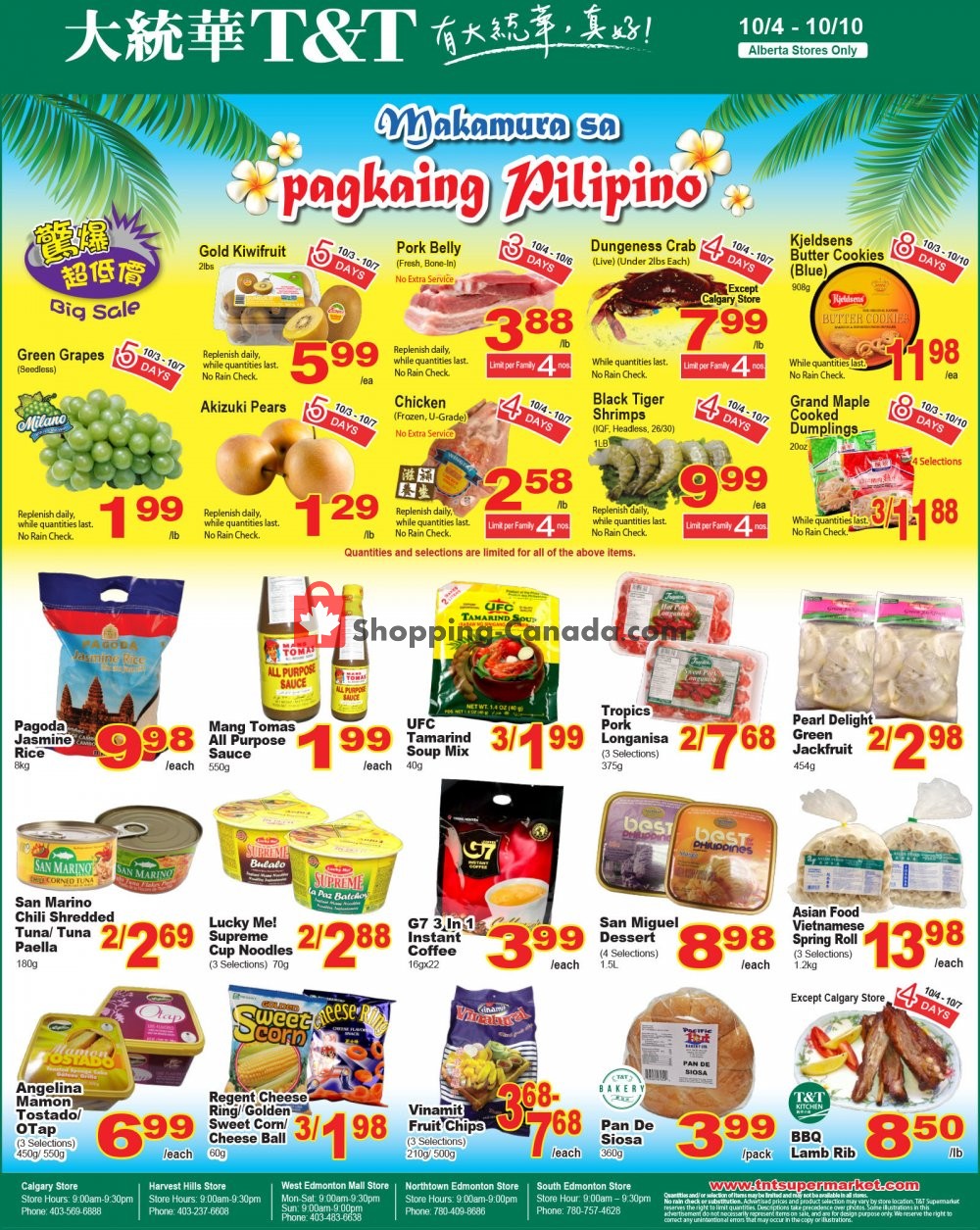 T&T Supermarket flyer from Friday October 4, 2019 to Thursday October 10, 2019 - page 3