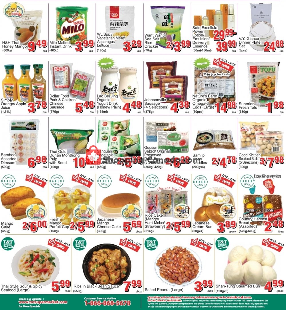 T&T Supermarket flyer from Friday April 12, 2019 to Thursday April 18, 2019 - page 4